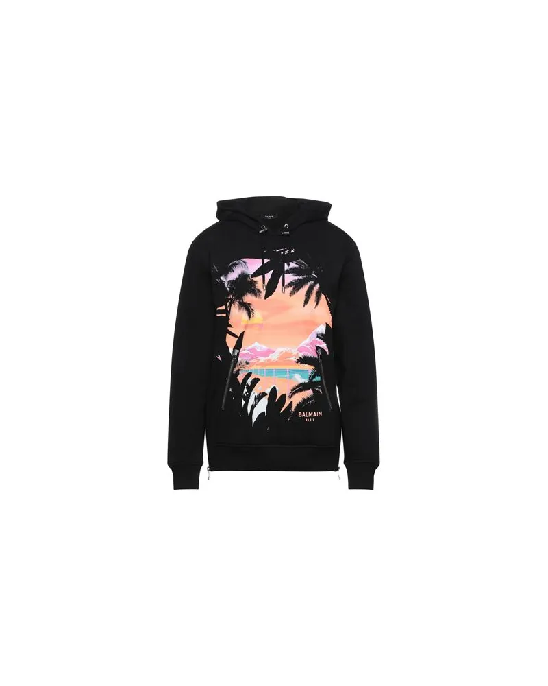 Balmain TOPS - Sweatshirtsauf YOOX.COM Schwarz