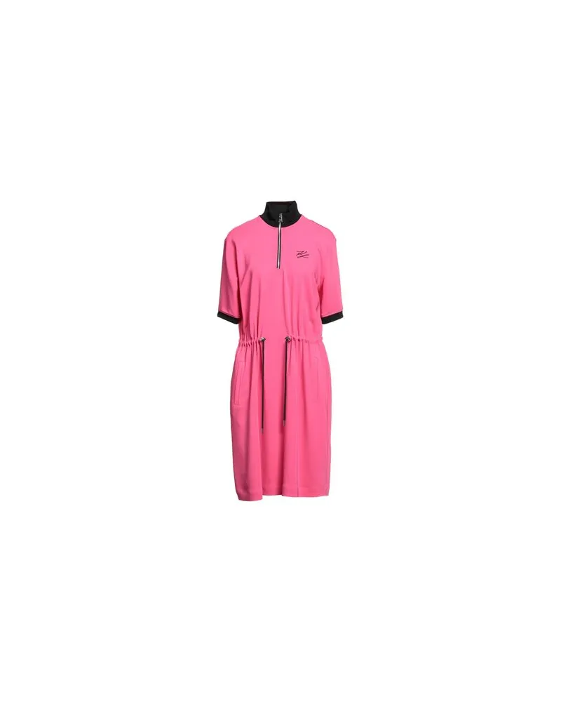 Karl Lagerfeld KLEIDER - Midi-Kleiderauf YOOX.COM Fuchsia