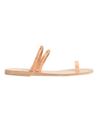 Ancient Greek Sandals Zehentrenner Orange