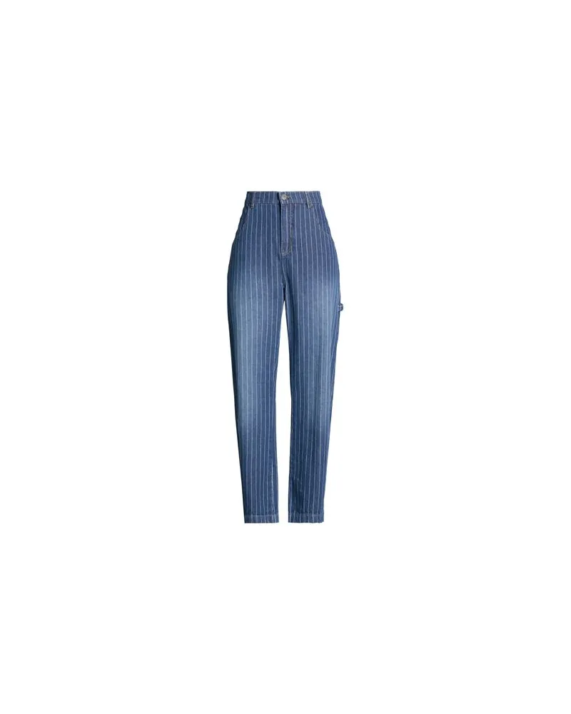 MUNTHE HOSEN & RÖCKE - Jeanshosenauf YOOX.COM Blau