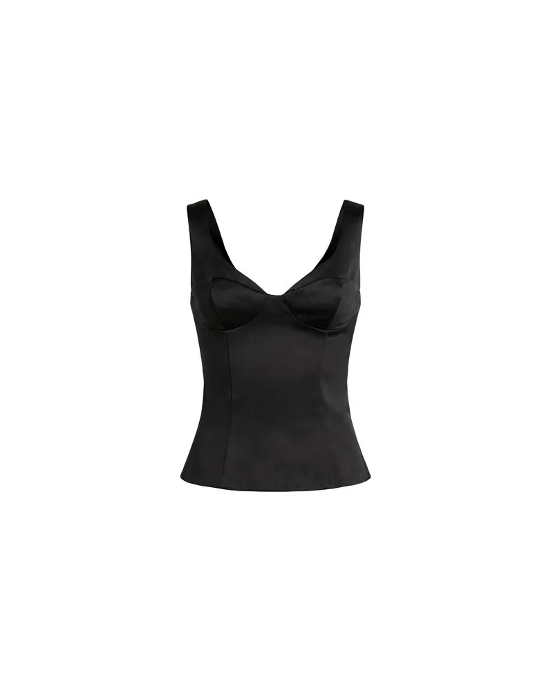 ROTATE Birger Christensen TOPS - Topsauf YOOX.COM Schwarz