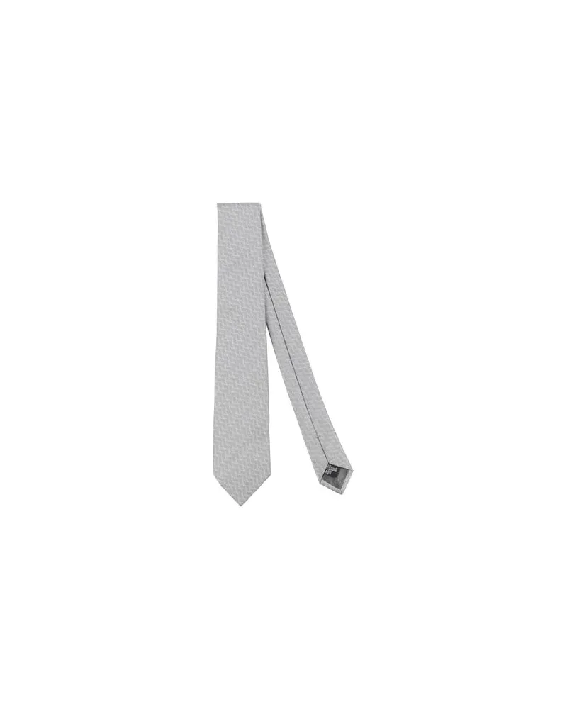 Emporio Armani ACCESSOIRES - Krawatten & Fliegenauf YOOX.COM Grau