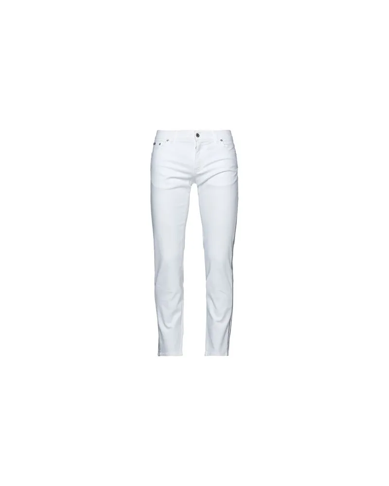 Dolce & Gabbana HOSEN & RÖCKE - Jeanshosenauf YOOX.COM Weiß