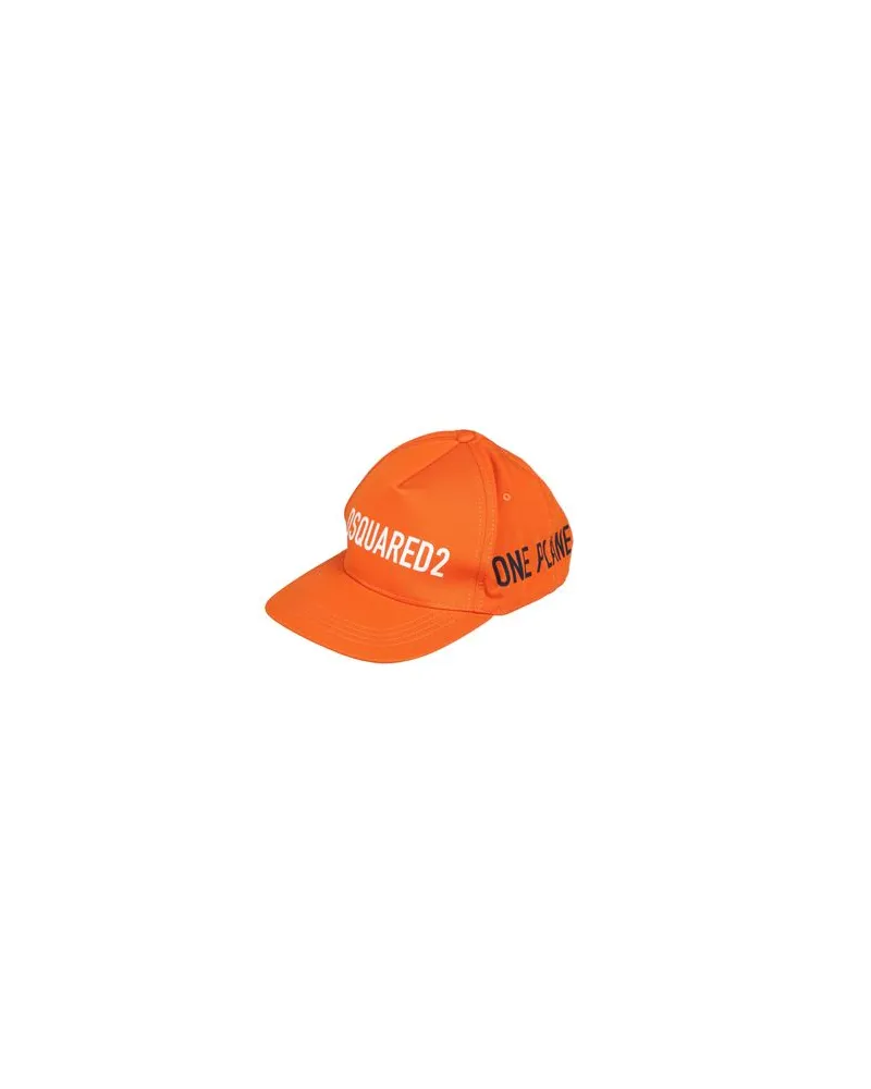 Dsquared2 ACCESSOIRES - Mützen & Hüteauf YOOX.COM Orange
