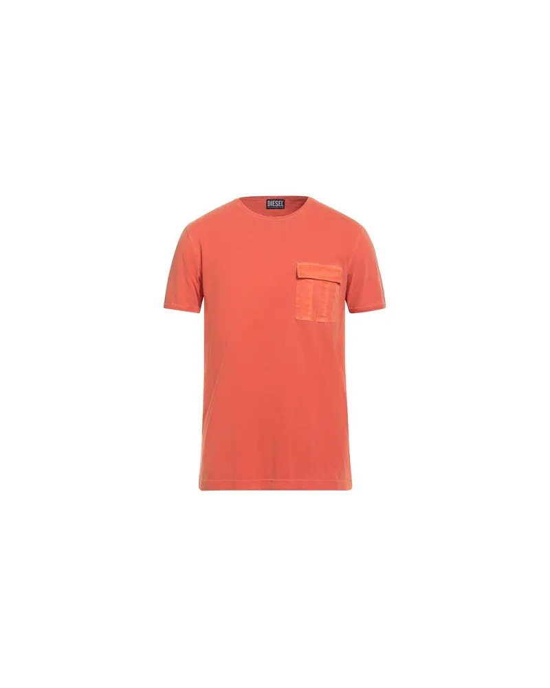 Diesel TOPS - T-shirtsauf YOOX.COM Orange