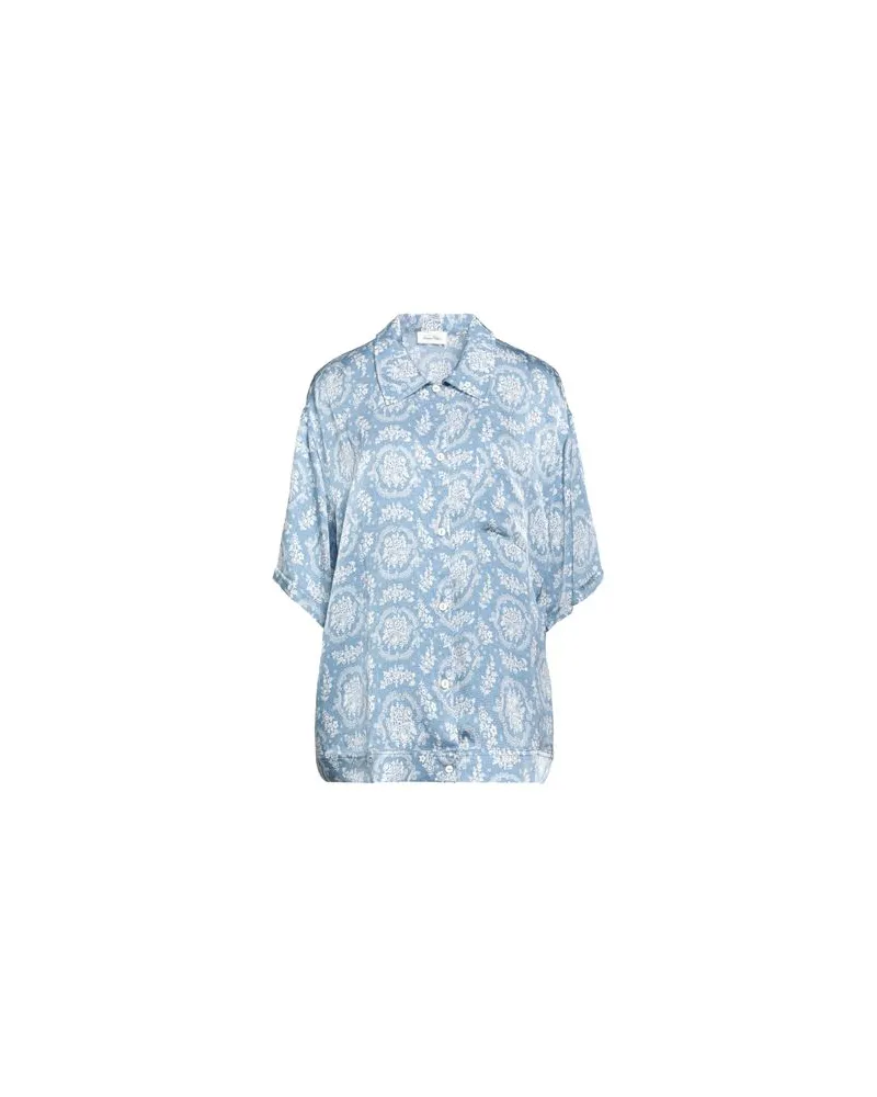 American Vintage TOPS - Hemdenauf YOOX.COM Blaugrau