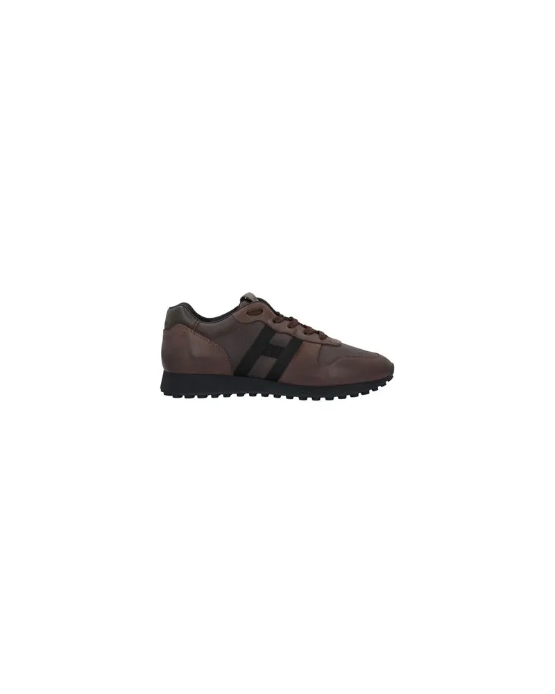 Hogan SCHUHE - Sneakersauf YOOX.COM Dunkelbraun