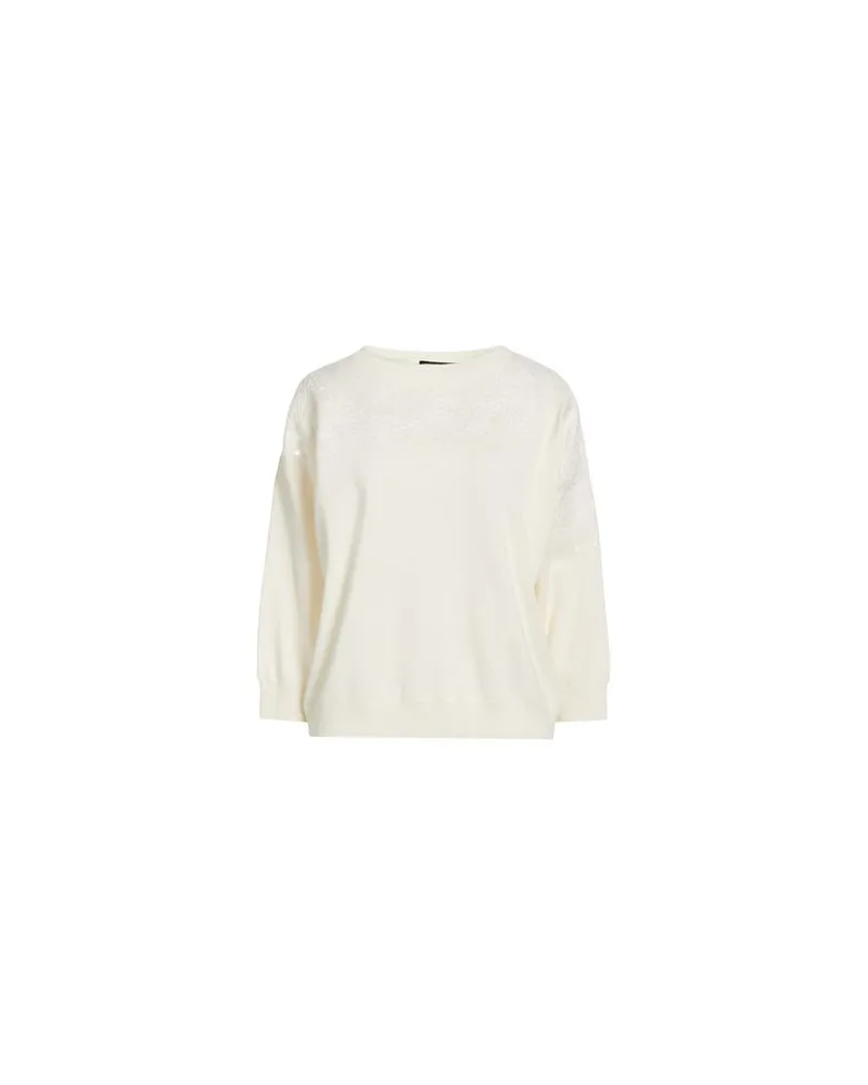 Fabiana Filippi STRICKWAREN - Pulloverauf YOOX.COM Elfenbein