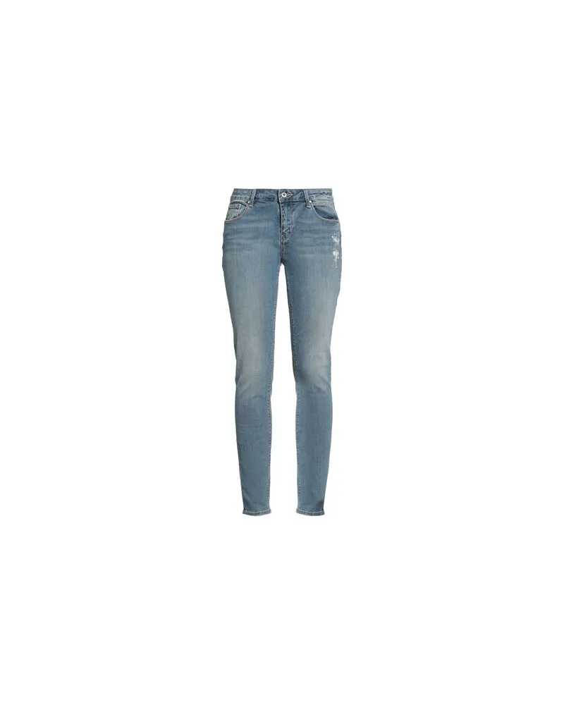 Fracomina JEANS - HOSEN & RÖCKE - Jeanshosenauf YOOX.COM Blau