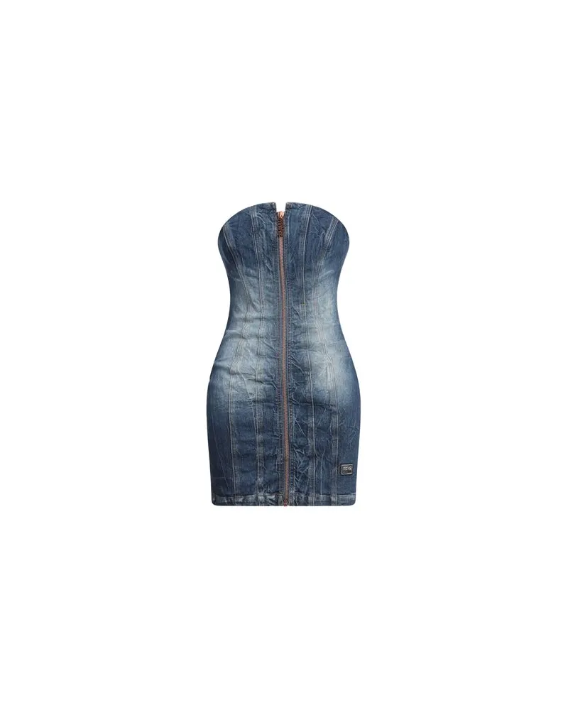 Versace Jeans KLEIDER - Mini-Kleiderauf YOOX.COM Blau