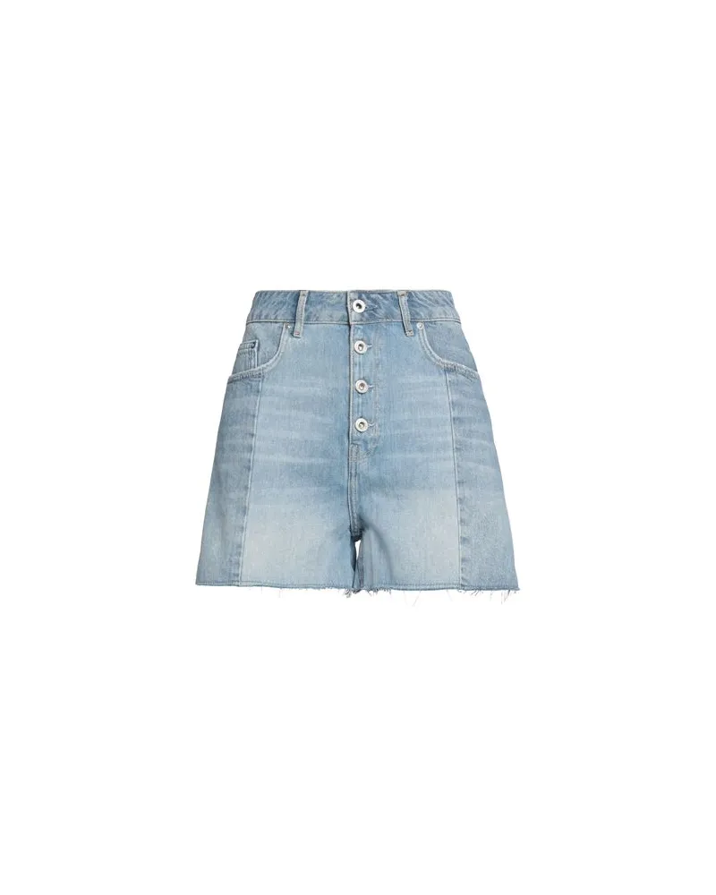 Karl Lagerfeld HOSEN & RÖCKE - Jeansshortsauf YOOX.COM Blau