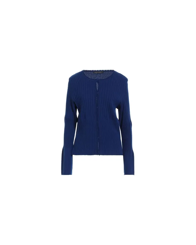 Alberta Ferretti STRICKWAREN - Strickjackenauf YOOX.COM Blau
