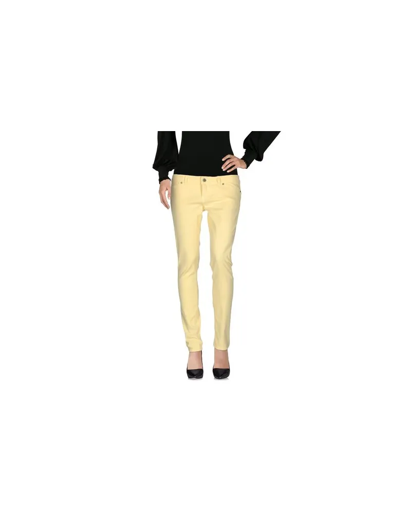 Pinko HOSEN & RÖCKE - Hosenauf YOOX.COM Pastellgelb