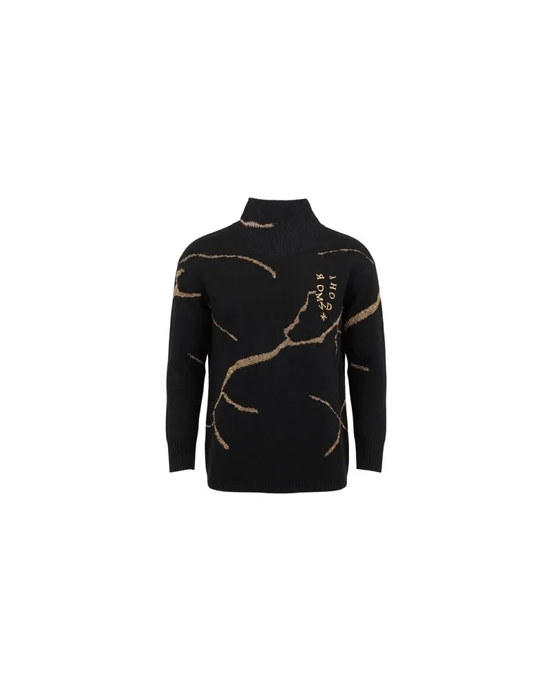 Richmond STRICKWAREN - Rollkragenpulloverauf YOOX.COM Schwarz