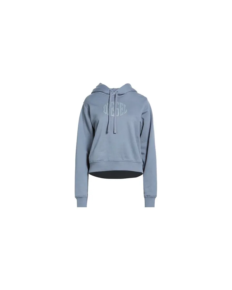 Diesel TOPS - Sweatshirtsauf YOOX.COM Taubenblau
