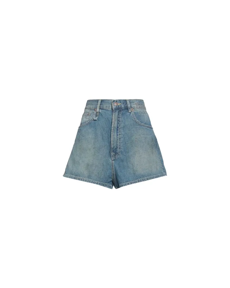 R13 HOSEN & RÖCKE - Jeansshortsauf YOOX.COM Blau