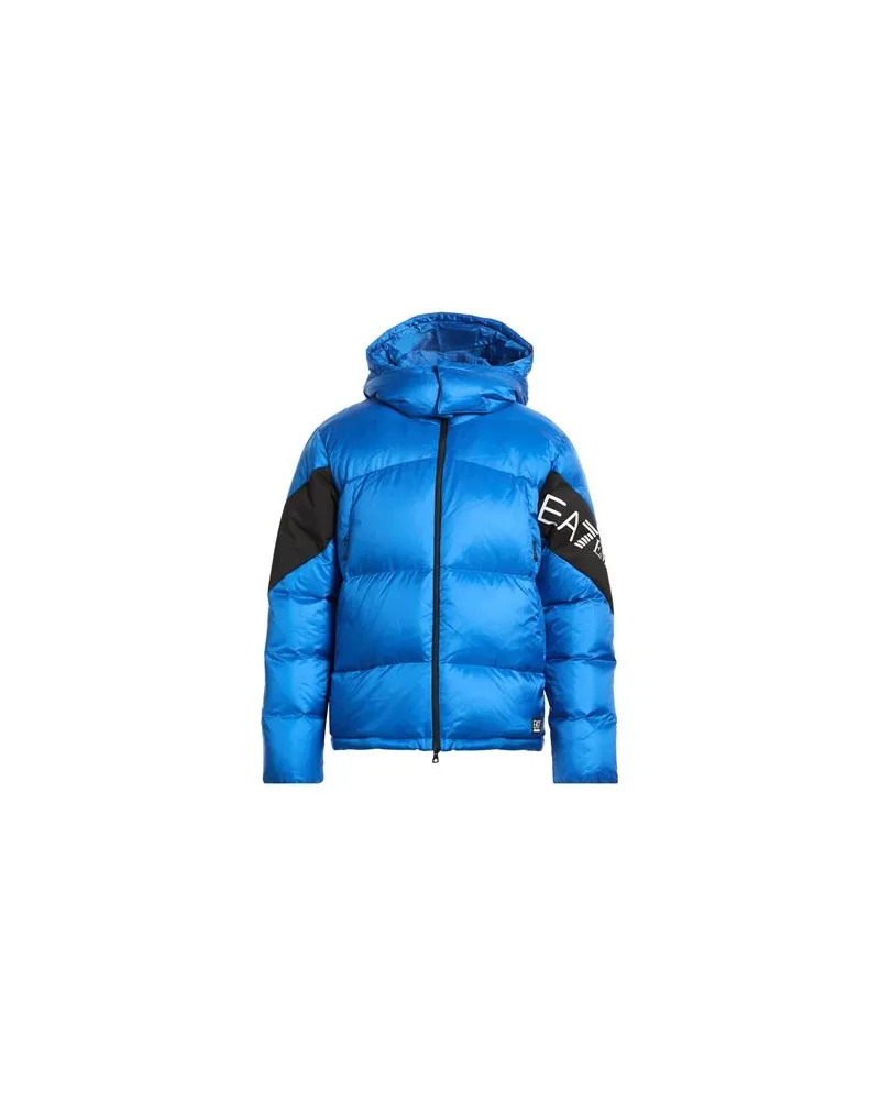 EA7 JACKEN & MÄNTEL - Pufferjacken & Daunenjackenauf YOOX.COM Azurblau