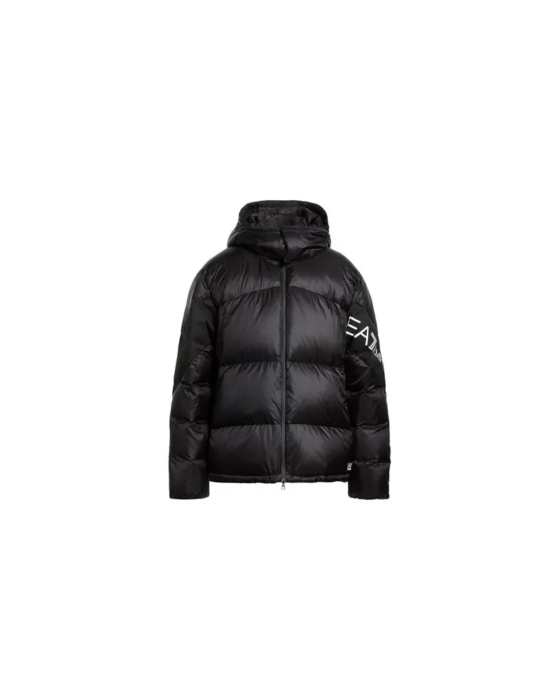 EA7 JACKEN & MÄNTEL - Pufferjacken & Daunenjackenauf YOOX.COM Schwarz