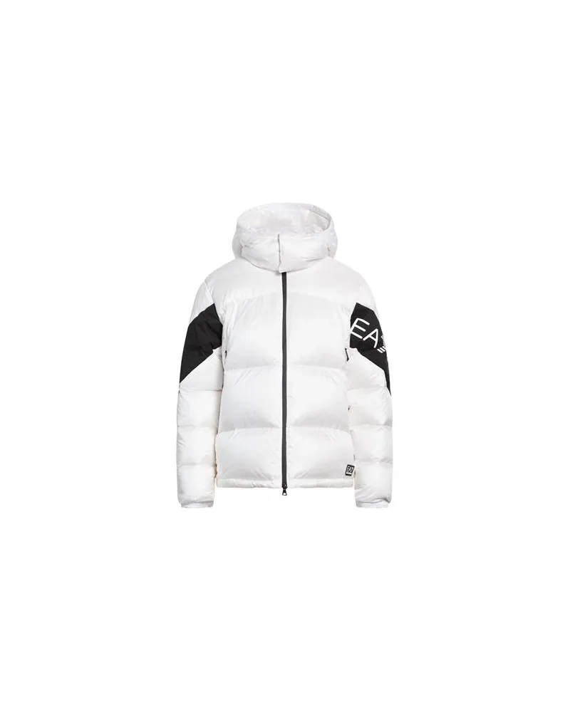 EA7 JACKEN & MÄNTEL - Pufferjacken & Daunenjackenauf YOOX.COM Weiß