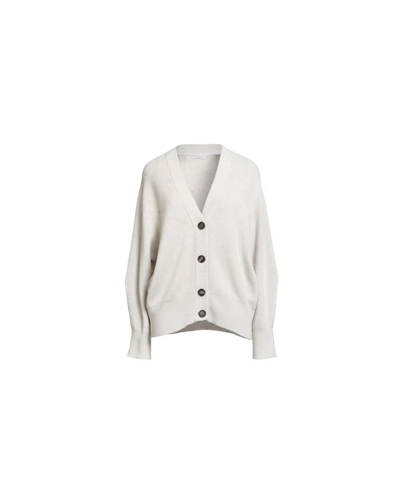 Brunello Cucinelli STRICKWAREN - Strickjackenauf YOOX.COM Beige