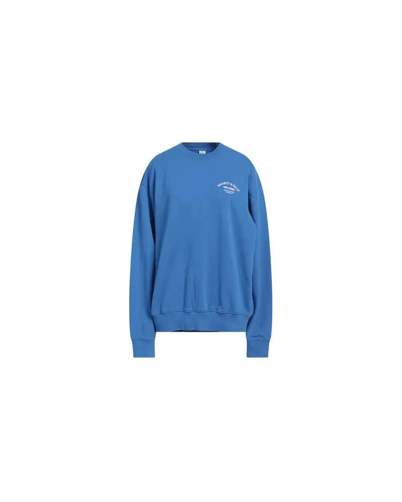 SPORTY & RICH TOPS - Sweatshirtsauf YOOX.COM Königsblau