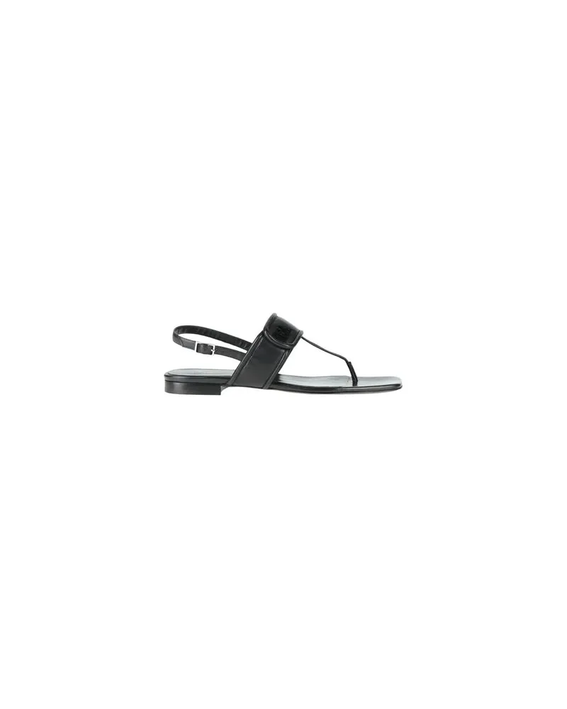 Emporio Armani SCHUHE - Zehentrennerauf YOOX.COM Schwarz