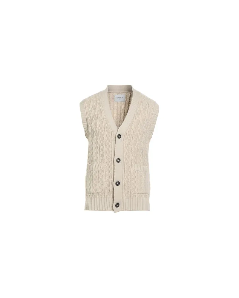 CIRCOLO 1901 STRICKWAREN - Strickjackenauf YOOX.COM Cremeweiß