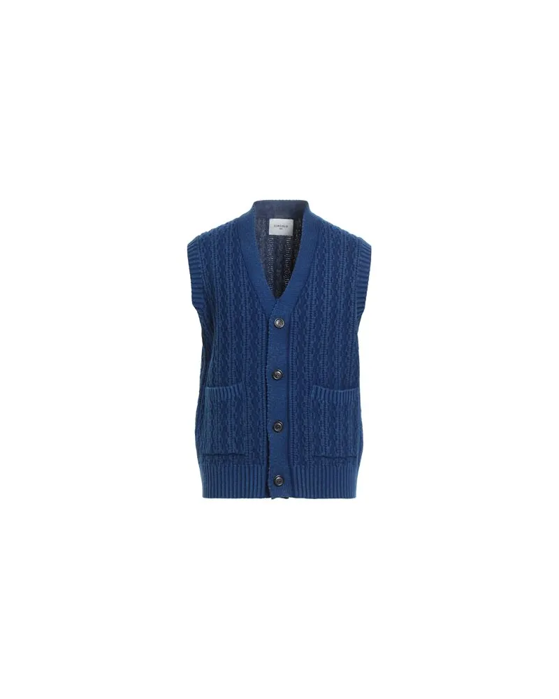 CIRCOLO 1901 STRICKWAREN - Strickjackenauf YOOX.COM Blau
