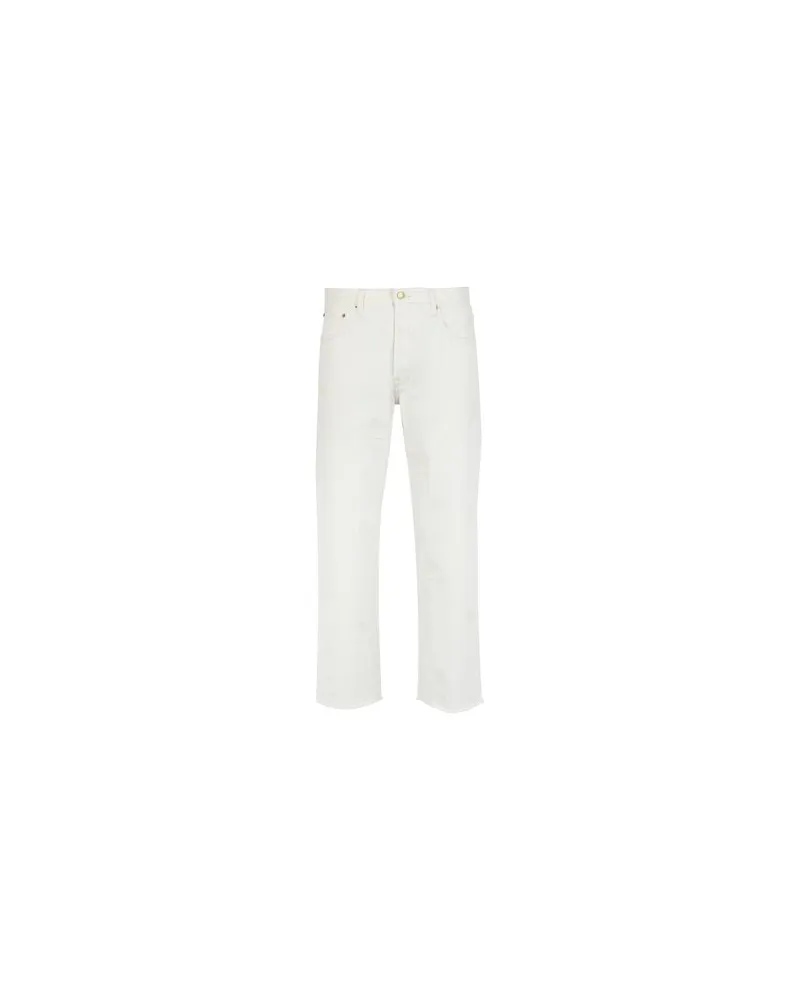 Tommy Hilfiger HCM TONAL CREST JEANS   - HOSEN & RÖCKE - Jeanshosenauf YOOX.COM Elfenbein