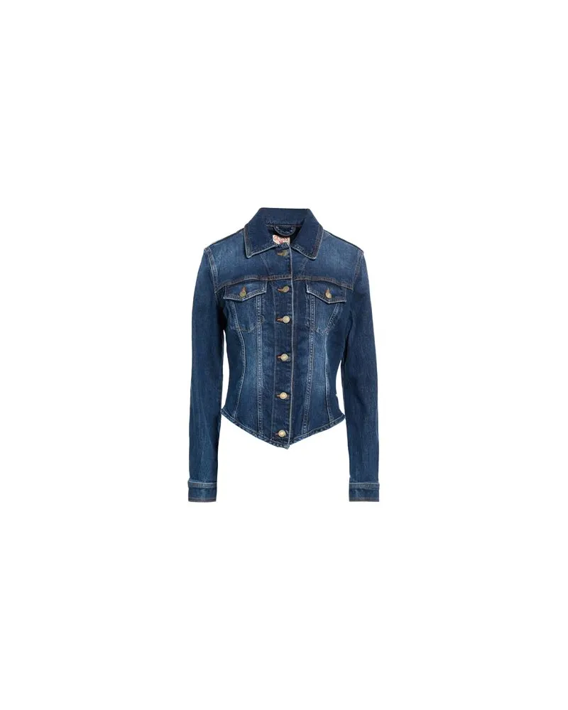 Guess JACKEN & MÄNTEL - Jeansjacken/Mäntelauf YOOX.COM Blau