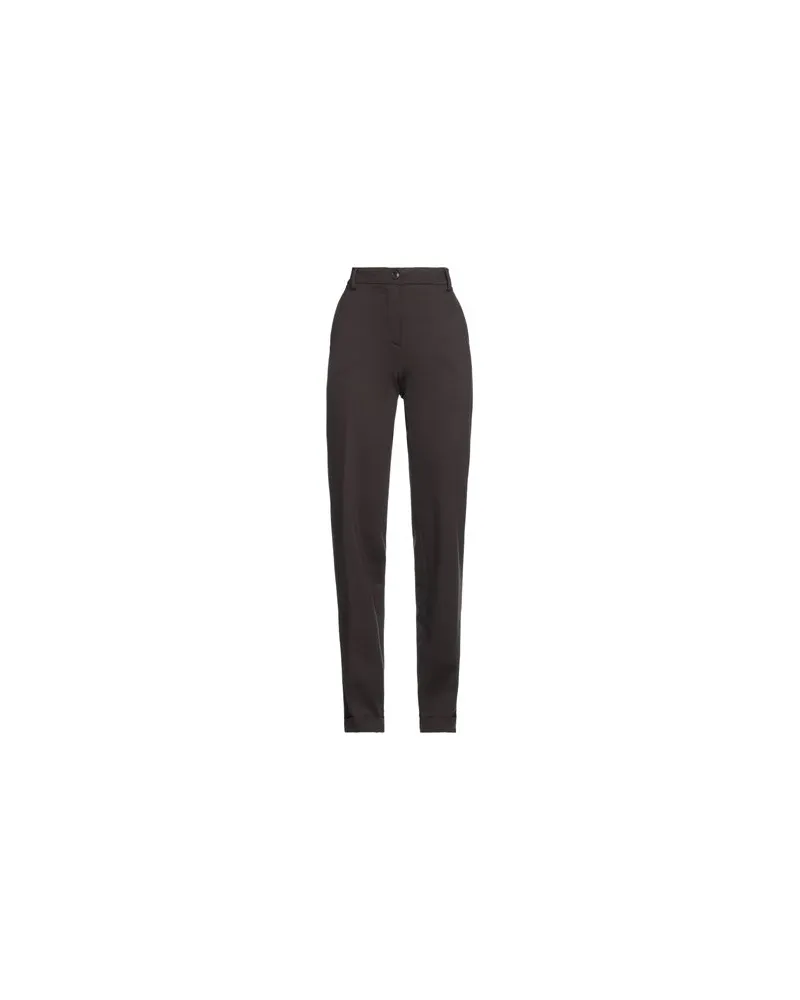 DOUUOD HOSEN & RÖCKE - Hosenauf YOOX.COM Dunkelbraun