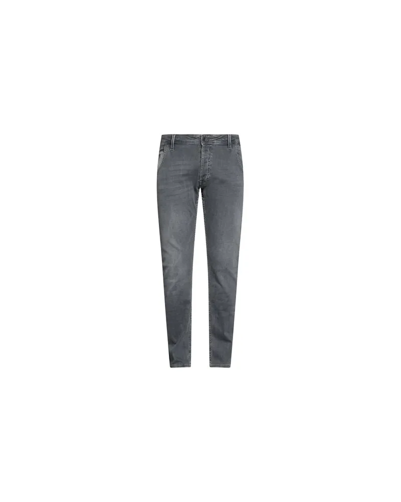 Guess HOSEN & RÖCKE - Jeanshosenauf YOOX.COM Grau