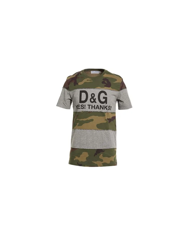Dolce & Gabbana TOPS - T-shirtsauf YOOX.COM Militärgrün