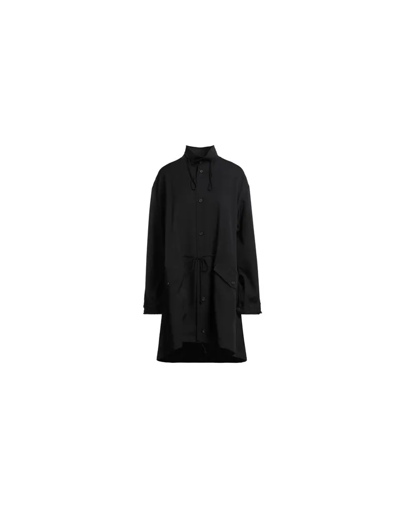 Yohji Yamamoto JACKEN & MÄNTEL - Jacken, Mäntel & Trenchcoatsauf YOOX.COM Schwarz