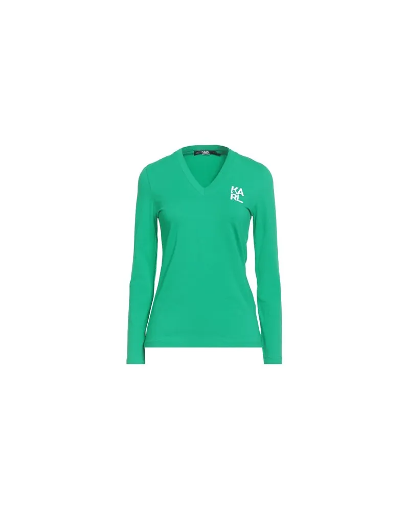 Karl Lagerfeld TOPS - T-shirtsauf YOOX.COM Grün
