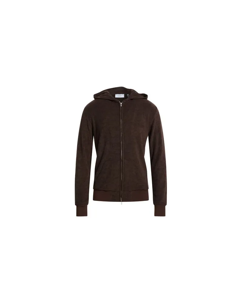LARDINI TOPS - Sweatshirtsauf YOOX.COM Schokobraun