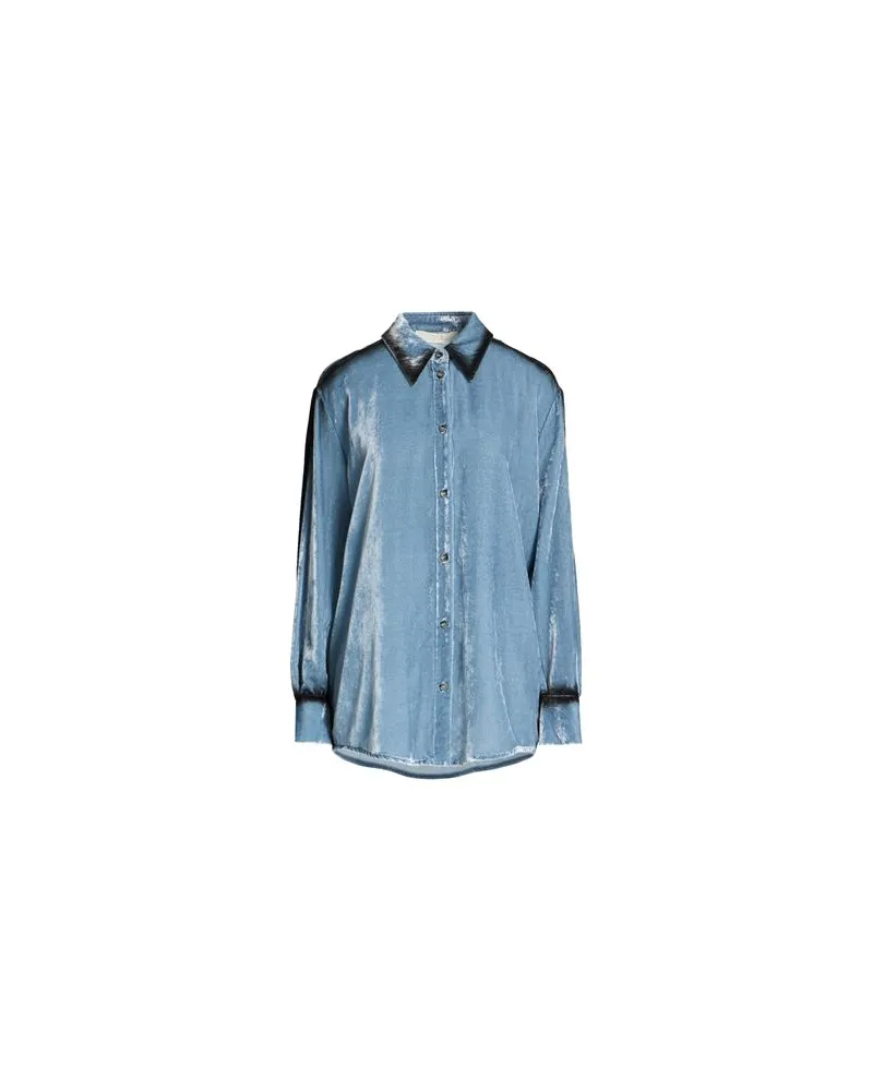 TELA TOPS - Hemdenauf YOOX.COM Taubenblau