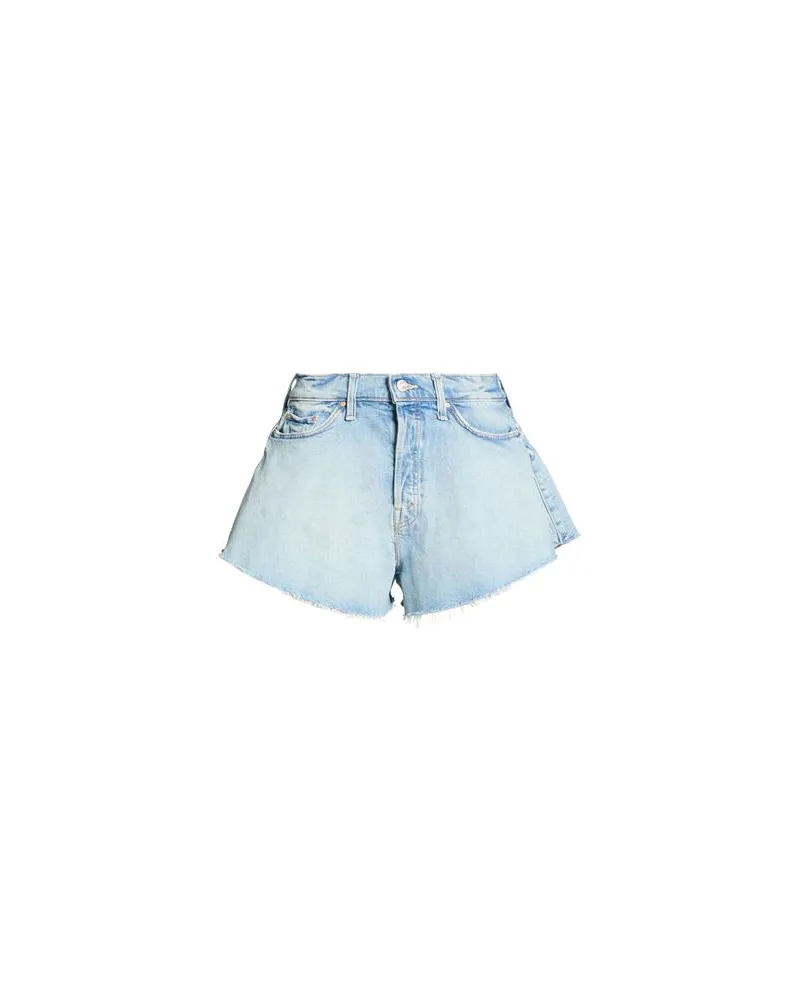 Mother HOSEN & RÖCKE - Jeansshortsauf YOOX.COM Blau
