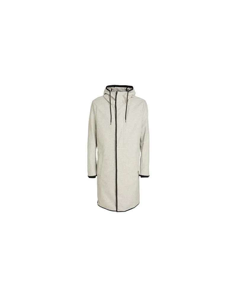 Bikkembergs JACKEN & MÄNTEL - Mäntelauf YOOX.COM Hellgrau