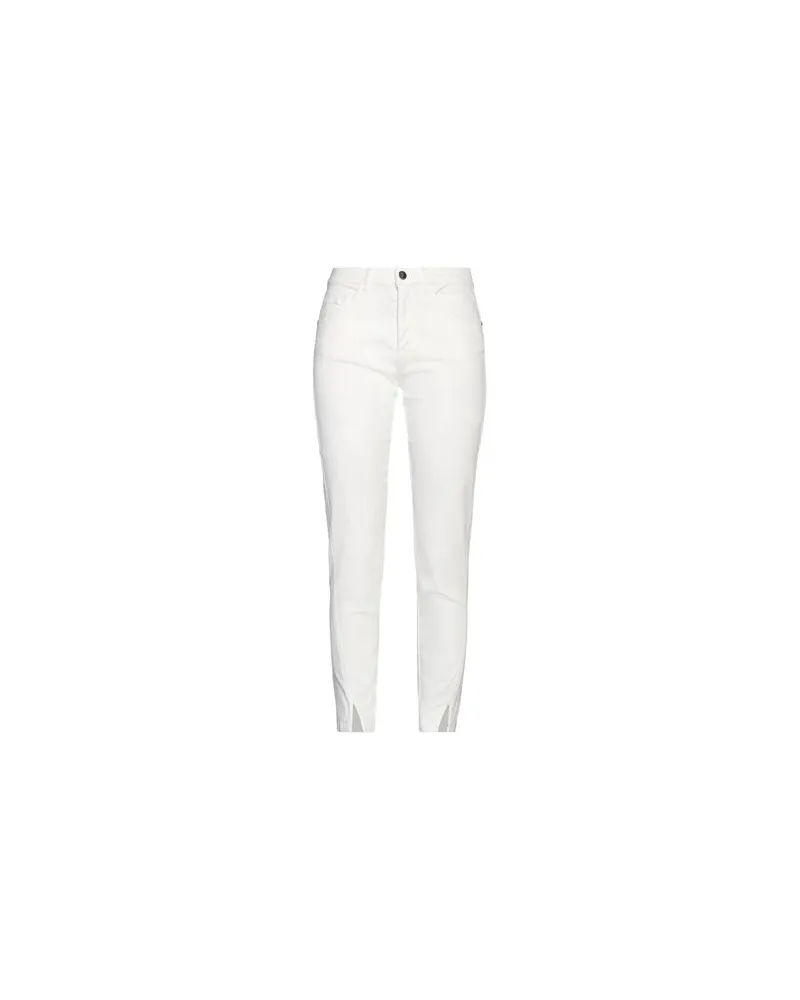 Diana Gallesi HOSEN & RÖCKE - Jeanshosenauf YOOX.COM Weiß