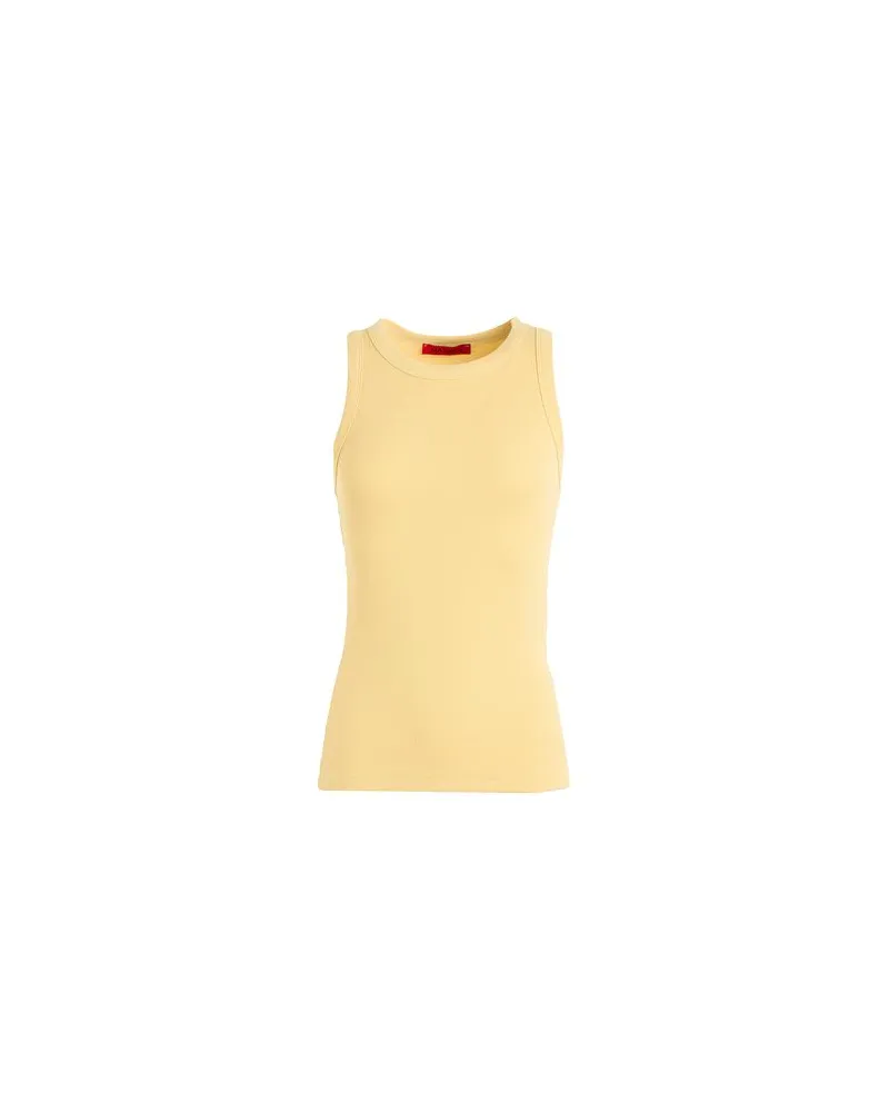 MAX&Co. FRAGOLA  - TOPS - Tank Topsauf YOOX.COM Pastellgelb