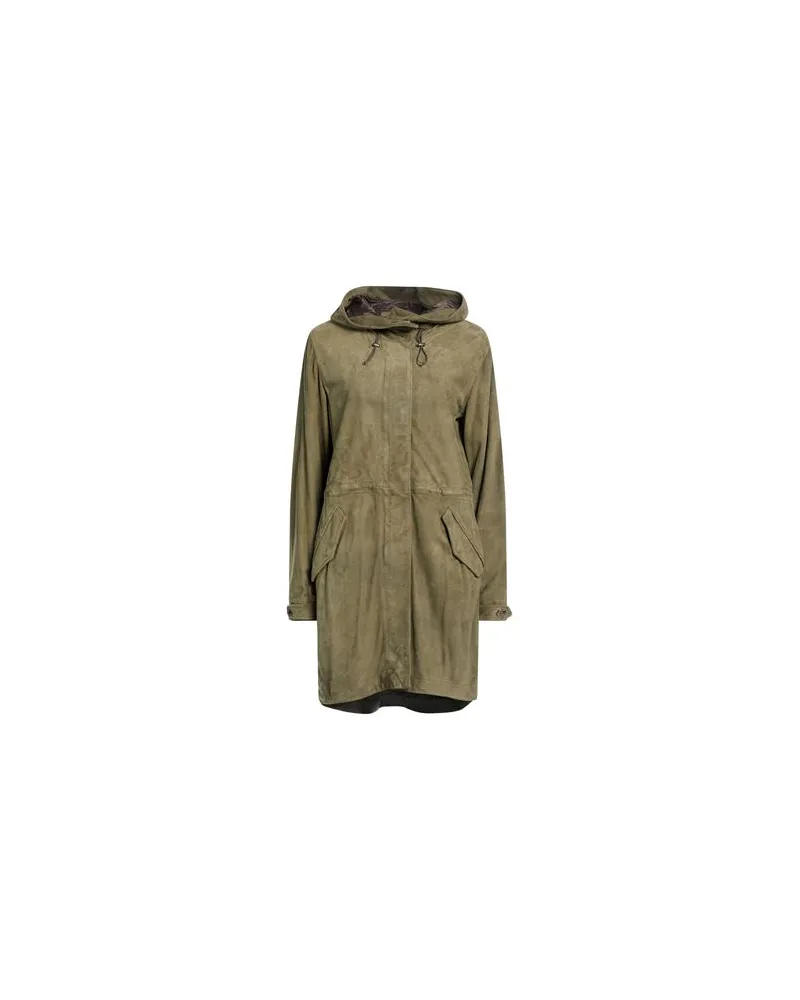 MOORER JACKEN & MÄNTEL - Jacken, Mäntel & Trenchcoatsauf YOOX.COM Militärgrün