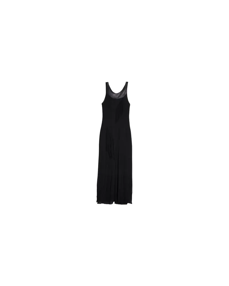 Pier Antonio Gaspari KLEIDER - Maxi-Kleiderauf YOOX.COM Schwarz