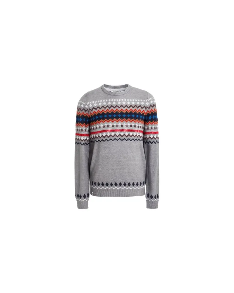 Fred Mello STRICKWAREN - Pulloverauf YOOX.COM Grau