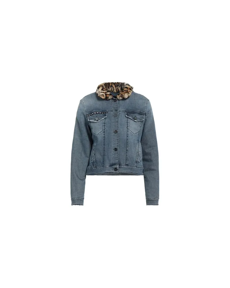 Kaos JACKEN & MÄNTEL - Jeansjacken/Mäntelauf YOOX.COM Blau