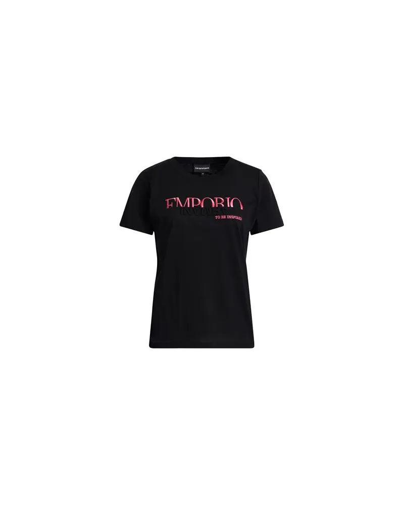 Emporio Armani TOPS - T-shirtsauf YOOX.COM Schwarz