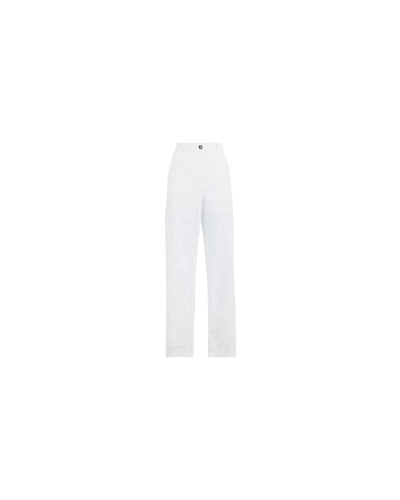 MSGM HOSEN & RÖCKE - Hosenauf YOOX.COM Weiß