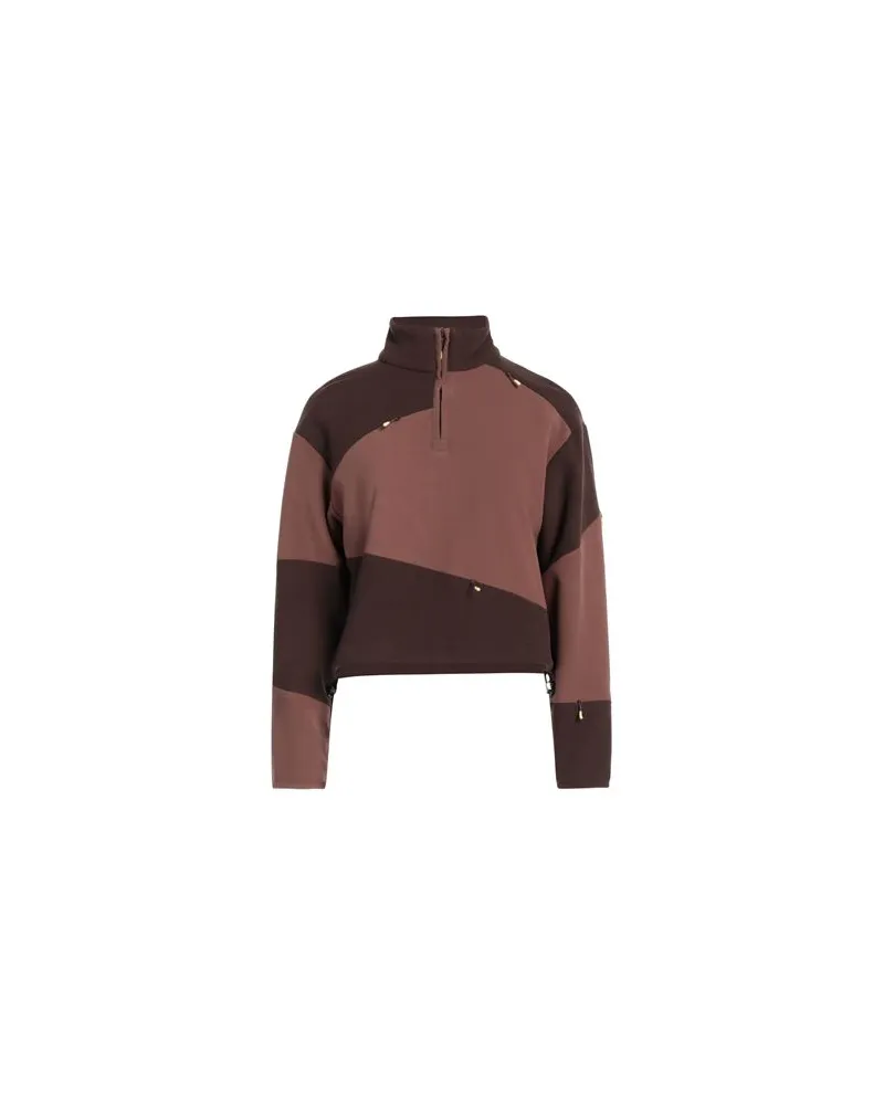 Woolrich BY DANIËLLE CATHARI - TOPS - Sweatshirtsauf YOOX.COM Braun