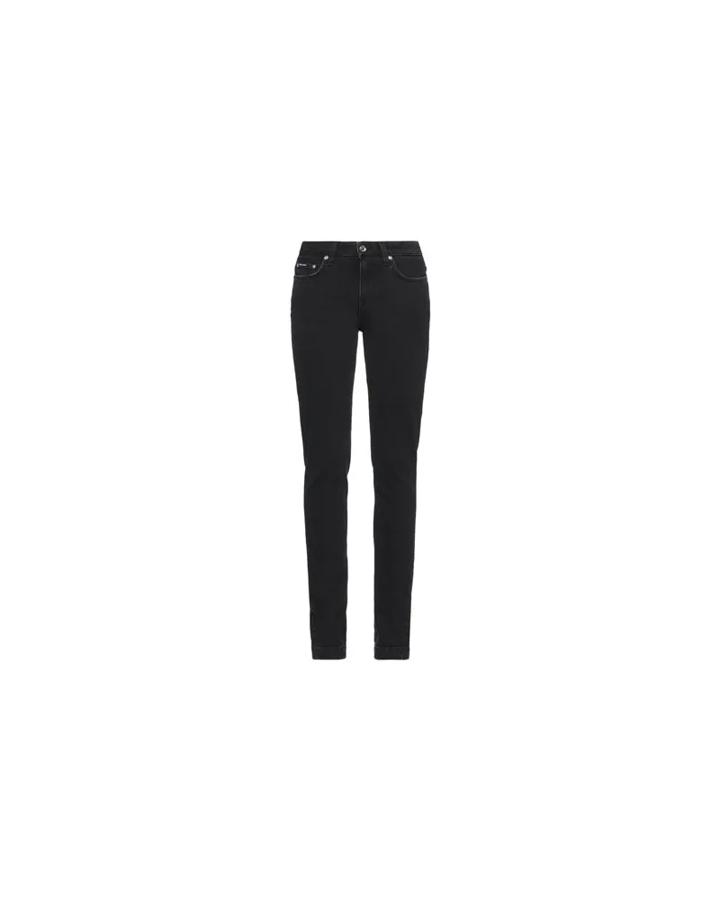 Dolce & Gabbana HOSEN & RÖCKE - Jeanshosenauf YOOX.COM Schwarz