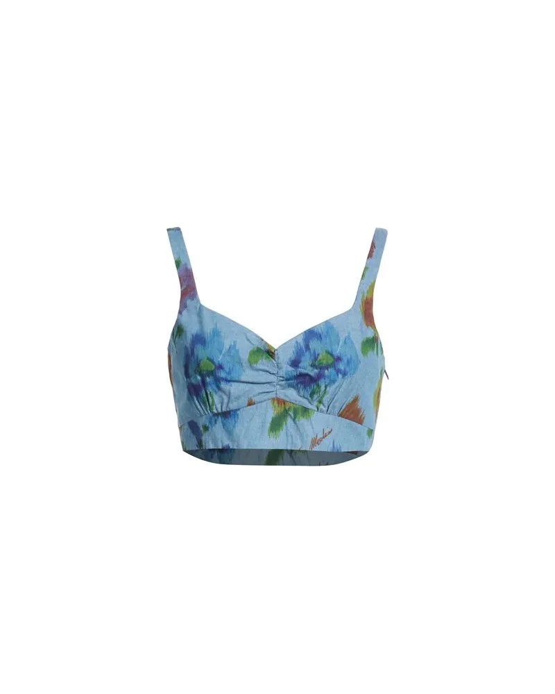 Moschino TOPS - Topsauf YOOX.COM Taubenblau